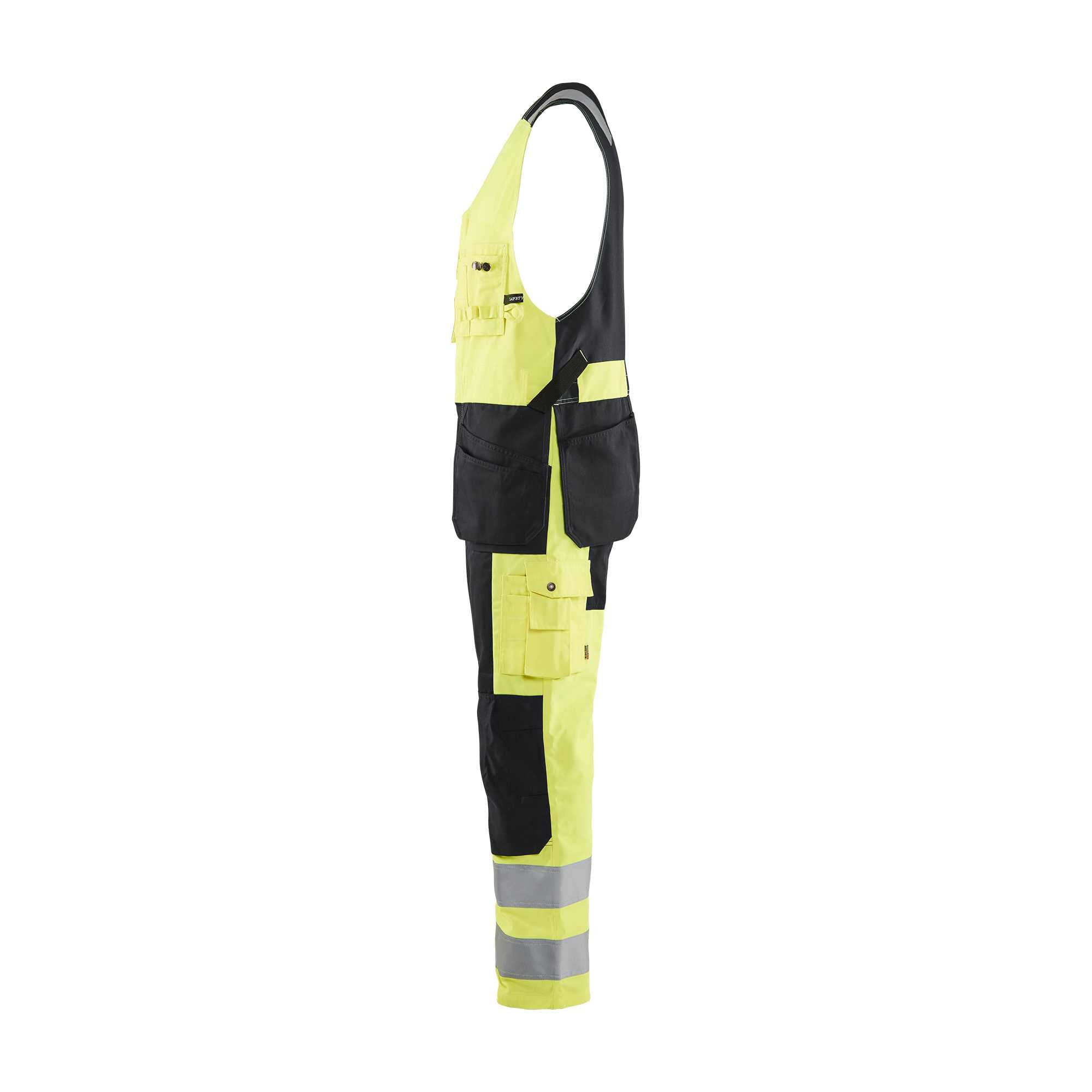 BLAKLADER 26531804 Hi Vis Sleeveless Overall Work Overall Men - polyester cotton blend